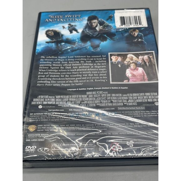 promo Harry Potter and the Order of the Phoenix copyright 2007 Warner READ - Picture 2 of 2